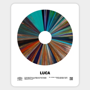 minimal_Luca Warp Barcode Movie Sticker
